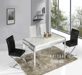 現代客廳點睛之筆 高檔長方形大理石茶幾的選購與定制指南